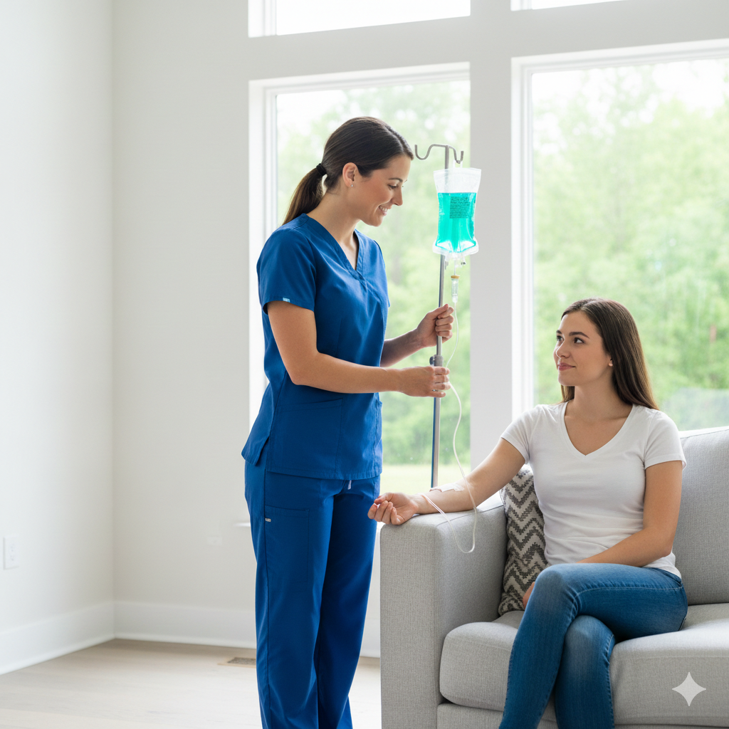 IV Hydration Therapy session