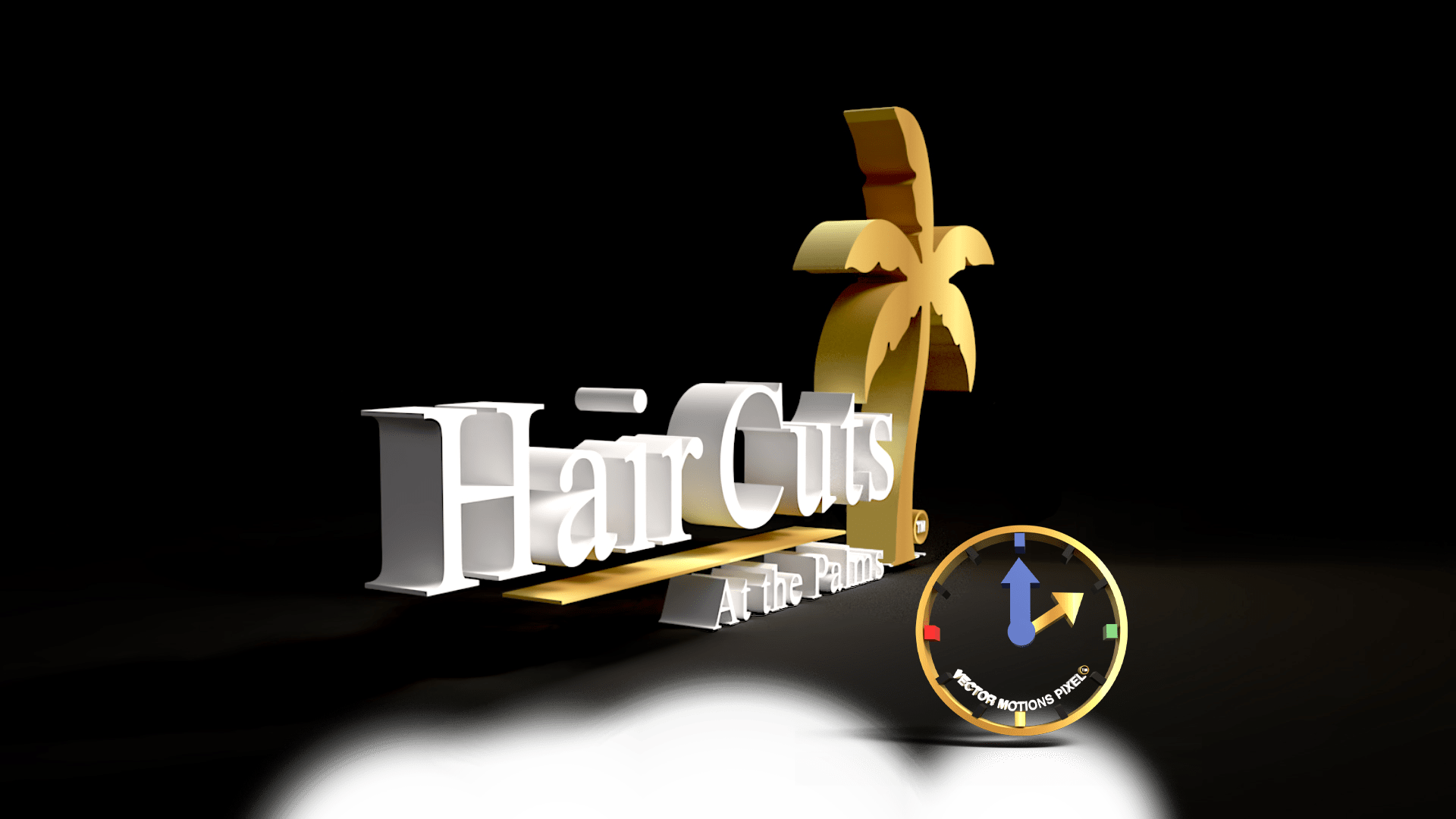 Hair Cuts At The Palms Logo Loading
